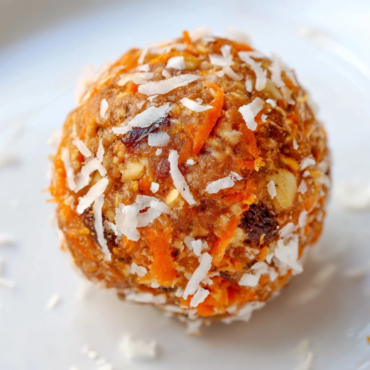 Sticky No Bake Carrot Cake Bites with chopped walnuts and spices, ready to enjoy chilled.