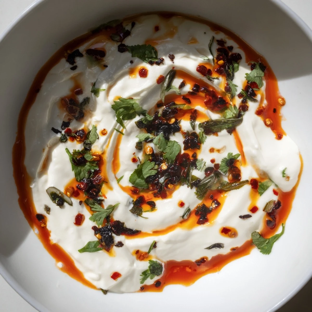 Charred Scallion Chili Crisp Dip