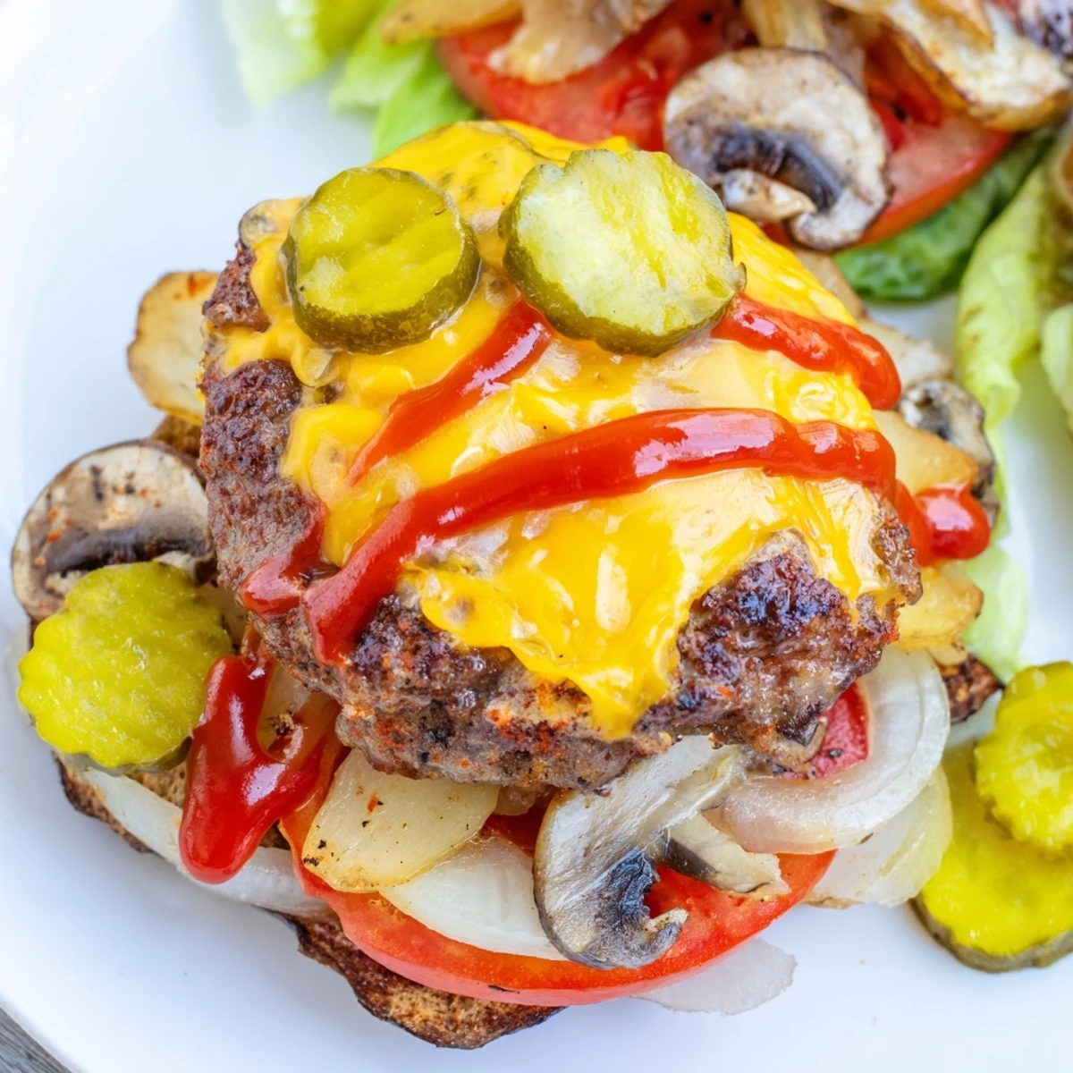 Golden potato slices and seasoned beef tucked inside cheesy campfire hobo packets