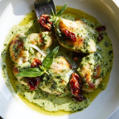 Creamy Pesto Marry Me Chicken